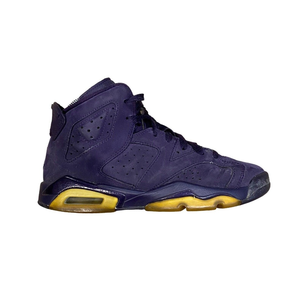 Nike Air Jordan 6 Retro GG Purple Dynasty Youth 5Y Women 6.5 Sneakers Casual